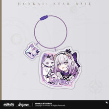 Load image into Gallery viewer, Honkai: Star Rail Tiny Cat Themed Acrylic Character Keychain Preorder