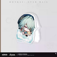 Load image into Gallery viewer, Honkai: Star Rail Nameless Guest Themed Acrylic Character Clip Preorder
