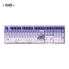 Load image into Gallery viewer, Genshin Impact Kokomi Pearl of Wisdom Mechanical Keyboard Preorder