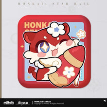 Load image into Gallery viewer, Honkai: Star Rail Pom Pom Exhibition Hall Themed Square Badge