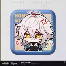 Load image into Gallery viewer, Honkai: Star Rail Pom Pom Exhibition Hall Themed Square Badge