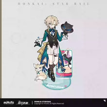 Load image into Gallery viewer, Honkai: Star Rail Tiny Cat Themed Acrylic Character Stand Preorder