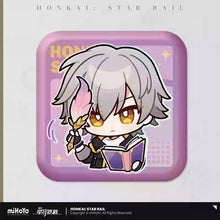 Load image into Gallery viewer, Honkai: Star Rail Pom Pom Exhibition Hall Themed Square Badge