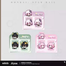 Load image into Gallery viewer, Honkai: Star Rail Pom-Pom Exhibition Hall Themed Soft Magnetic Bookmark Preorder