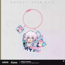Load image into Gallery viewer, Honkai: Star Rail Tiny Cat Themed Acrylic Character Keychain Preorder