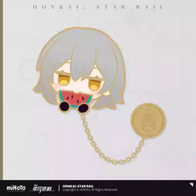 Load image into Gallery viewer, Honkai: Star Rail Pom-Pom Exhibition Hall Themed Metal Badge Preorder