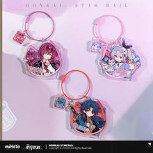 Load image into Gallery viewer, Honkai: Star Rail Tiny Cat Themed Acrylic Character Keychain Preorder