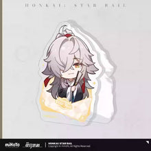 Load image into Gallery viewer, Honkai: Star Rail Nameless Guest Themed Acrylic Character Clip Preorder