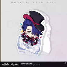 Load image into Gallery viewer, Honkai: Star Rail Nameless Guest Themed Acrylic Character Clip Preorder