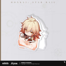Load image into Gallery viewer, Honkai: Star Rail Nameless Guest Themed Acrylic Character Clip Preorder