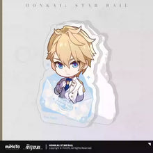 Load image into Gallery viewer, Honkai: Star Rail Nameless Guest Themed Acrylic Character Clip Preorder