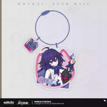 Load image into Gallery viewer, Honkai: Star Rail Tiny Cat Themed Acrylic Character Keychain Preorder