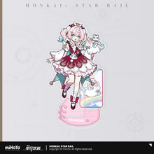 Load image into Gallery viewer, Honkai: Star Rail Tiny Cat Themed Acrylic Character Stand Preorder