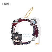 Load image into Gallery viewer, Genshin Impact Acrylic Character Frame Badge Display Case Preorder