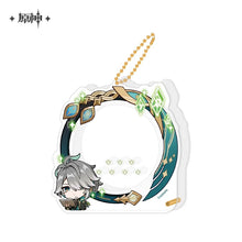 Load image into Gallery viewer, Genshin Impact Acrylic Character Frame Badge Display Case Preorder