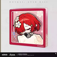 Load image into Gallery viewer, Honkai: Star Rail Pom-Pom Exhibition Hall Themed Quicksand Fridge Magnet Preorder