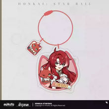 Load image into Gallery viewer, Honkai: Star Rail Tiny Cat Themed Acrylic Character Keychain Preorder
