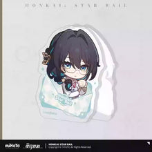 Load image into Gallery viewer, Honkai: Star Rail Nameless Guest Themed Acrylic Character Clip Preorder