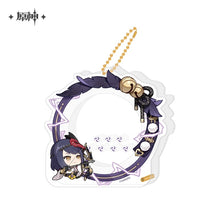 Load image into Gallery viewer, Genshin Impact Acrylic Character Frame Badge Display Case Preorder