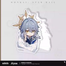 Load image into Gallery viewer, Honkai: Star Rail Nameless Guest Themed Acrylic Character Clip Preorder