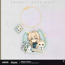 Load image into Gallery viewer, Honkai: Star Rail Tiny Cat Themed Acrylic Character Keychain Preorder