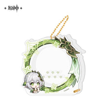 Load image into Gallery viewer, Genshin Impact Acrylic Character Frame Badge Display Case Preorder