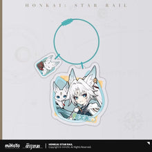 Load image into Gallery viewer, Honkai: Star Rail Tiny Cat Themed Acrylic Character Keychain Preorder