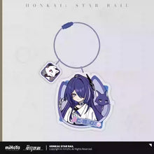 Load image into Gallery viewer, Honkai: Star Rail Tiny Cat Themed Acrylic Character Keychain Preorder