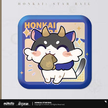 Load image into Gallery viewer, Honkai: Star Rail Pom Pom Exhibition Hall Themed Square Badge