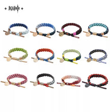 Load image into Gallery viewer, Genshin Impact Rope Bracelet