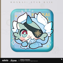 Load image into Gallery viewer, Honkai: Star Rail Pom Pom Exhibition Hall Themed Square Badge