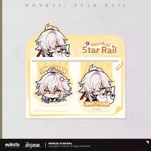 Load image into Gallery viewer, Honkai: Star Rail Pom-Pom Exhibition Hall Themed Soft Magnetic Bookmark Preorder