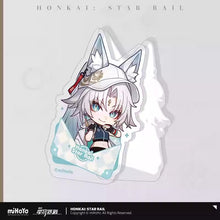 Load image into Gallery viewer, Honkai: Star Rail Nameless Guest Themed Acrylic Character Clip Preorder