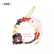 Load image into Gallery viewer, Genshin Impact Acrylic Character Frame Badge Display Case Preorder