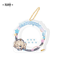 Load image into Gallery viewer, Genshin Impact Acrylic Character Frame Badge Display Case Preorder