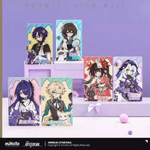 Load image into Gallery viewer, Honkai: Star Rail Tiny Cat Themed Laser Collectible Character Ticket Preorder