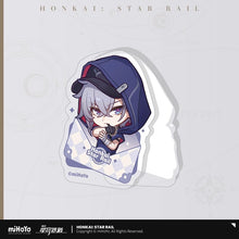 Load image into Gallery viewer, Honkai: Star Rail Nameless Guest Themed Acrylic Character Clip Preorder