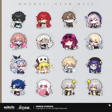 Load image into Gallery viewer, Honkai: Star Rail Pom Pom Exhibition Hall Themed Sticker Pack