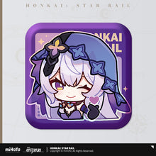 Load image into Gallery viewer, Honkai: Star Rail Pom Pom Exhibition Hall Themed Square Badge