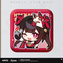 Load image into Gallery viewer, Honkai: Star Rail Pom Pom Exhibition Hall Themed Square Badge