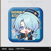 Load image into Gallery viewer, Honkai: Star Rail Pom Pom Exhibition Hall Themed Square Badge