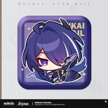 Load image into Gallery viewer, Honkai: Star Rail Pom Pom Exhibition Hall Themed Square Badge