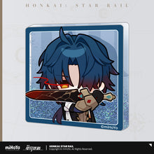 Load image into Gallery viewer, Honkai: Star Rail Pom-Pom Exhibition Hall Themed Quicksand Fridge Magnet Preorder