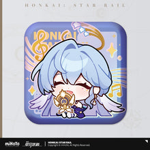 Load image into Gallery viewer, Honkai: Star Rail Pom Pom Exhibition Hall Themed Square Badge