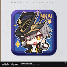 Load image into Gallery viewer, Honkai: Star Rail Pom Pom Exhibition Hall Themed Square Badge