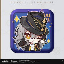 Load image into Gallery viewer, Honkai: Star Rail Pom Pom Exhibition Hall Themed Square Badge