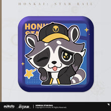 Load image into Gallery viewer, Honkai: Star Rail Pom Pom Exhibition Hall Themed Square Badge