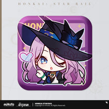 Load image into Gallery viewer, Honkai: Star Rail Pom Pom Exhibition Hall Themed Square Badge