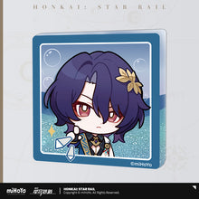 Load image into Gallery viewer, Honkai: Star Rail Pom-Pom Exhibition Hall Themed Quicksand Fridge Magnet Preorder
