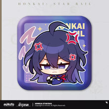 Load image into Gallery viewer, Honkai: Star Rail Pom Pom Exhibition Hall Themed Square Badge